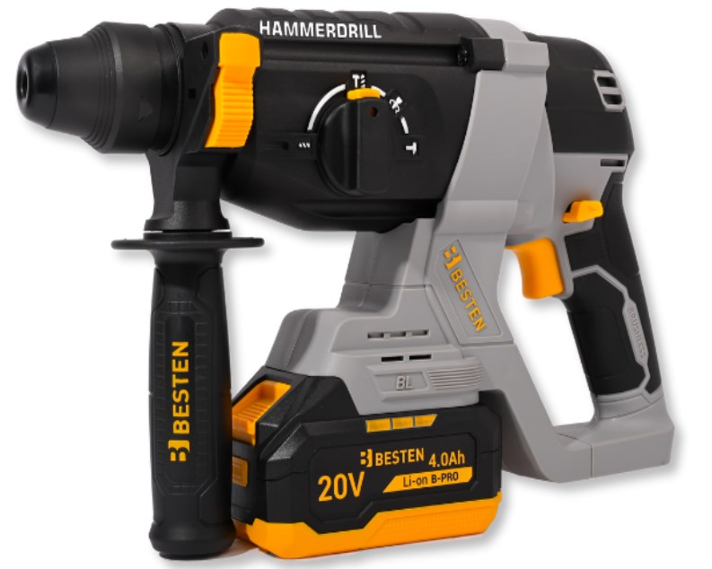 Młotowiertarka akumulatorowa SDS+ BESTEN BE0002904 20V 2J